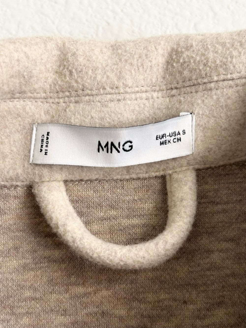Mango Sandstone Zip-Front Jacket - Picture 6 of 6